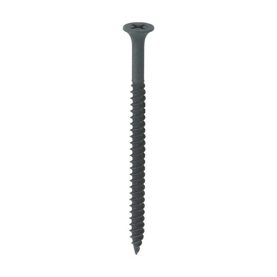 image 1 of Timco - Drywall Metal Stud Plasterboard Screws - PH - Bugle - Fine Thread - Grey (Size 4.2 x 65 - 200 Pieces)