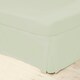 image 2 of Belledorm Easycare Percale Platform Valance - Green Apple - Single
