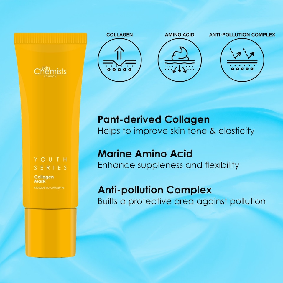 image 1 of skinChemists Youth Series 1% Collagen Mask 50ml