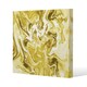 image 1 of Golden Swirled Marble (Canvas Print) 90 x 90 x 4cm