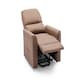 image 3 of Clifton Electric Fabric Single Motor Rise Recliner Lift Mobility Chair (Beige)