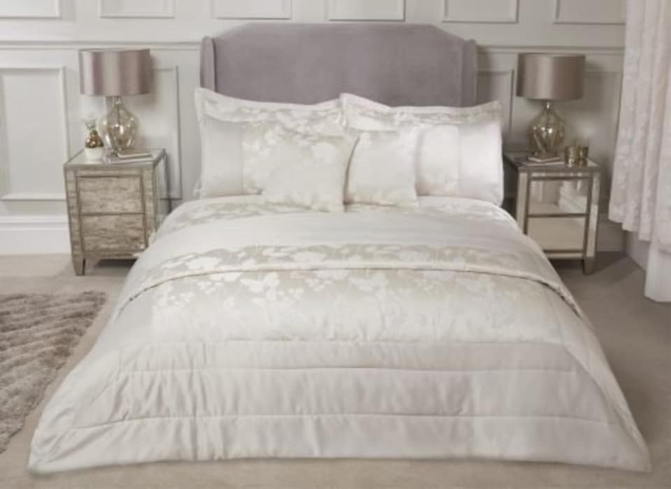 image 1 of Meadows Bedspread Cream | Cream | Cream