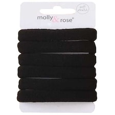 Molly And Rose Jersey Elastics Black 6791