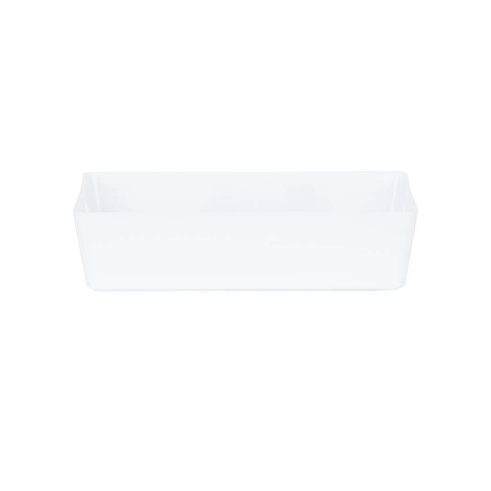 image 1 of Wham Studio 5 x 2L Rectangular Plastic Storage Baskets Ice White White