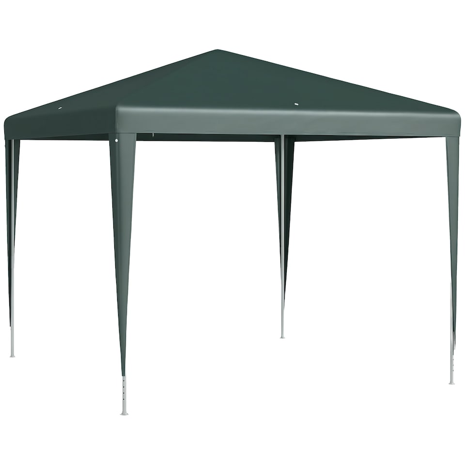 image 1 of Outsunny Garden Gazebo Marquee Party Tent Wedding Canopy Patio Green 2.7 x 2.7m