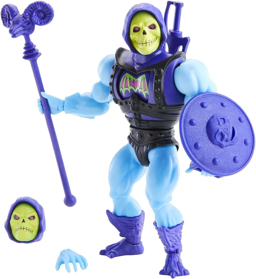image 1 of Masters of the Universe Origins Battle Armor Skeletor Action Figure - Mattel GVL77