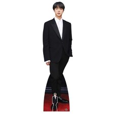 Jin  Bangtan Boys Kim Seok-jin White Shirt Lifesize Cardboard Cutout 180cm