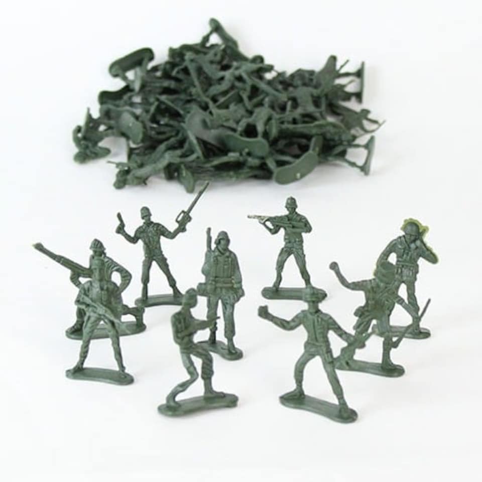 Plastic Army Soldier - Pack of 50