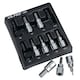 image 3 of Hex Allen and Torx and Tamper Star Key Bit Set 3/8" dr Socket H2 - H10 T10 - T55