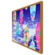 image 1 of Tropical surf (Picutre Frame) Brown | Oak | XL