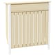 image 1 of HOMCOM Radiator Cover with Drawer and Vertical Slats Oak