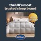 image 8 of Silentnight Goose Feather and Down 10.5 Tog Duvet | White | SuperKing