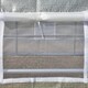 image 9 of Outsunny 3 x 3 x 2 m Polytunnel Greenhouse Pollytunnel Tent w Steel Frame White