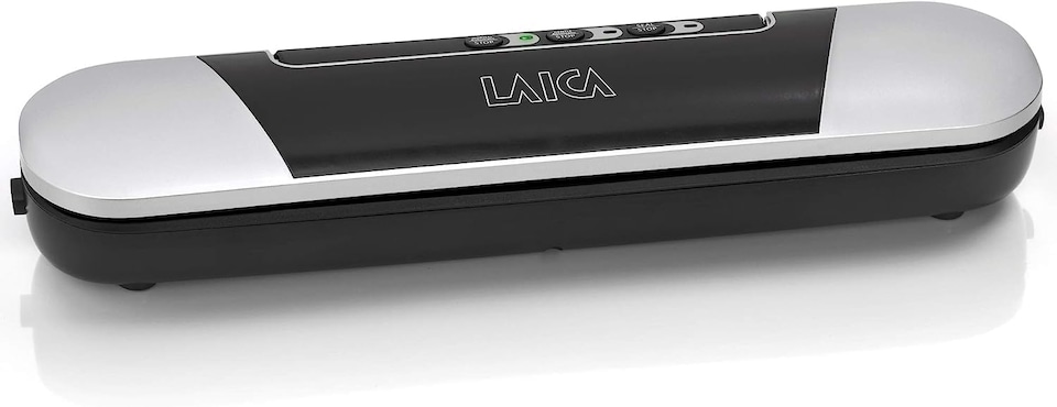 image 1 of LAICA Food Vacuum Sealer Machine Compact VT3205 - Integrated Cutter & Magnetic Base - With Bags