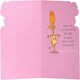 image 2 of Funny Cartoon Giraffe Design Sister Birthday Card