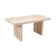 image 3 of Hudson Carved 6 Seater Dining Table - Mango Wood - L90 x W165 x H78 cm Cream