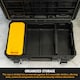 image 4 of JCB Site System, 3-Piece Modular Tool Storage, Toolbox and Organiser with Cart trolley, 9’’ Wheels | JCB-SITESYS-ST