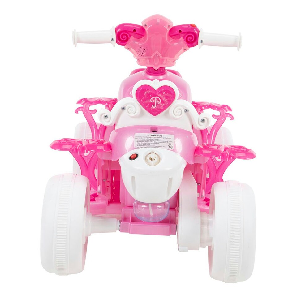 image 1 of HUFFY Disney Princess Bubble Quad Electric Children's Ride-on (19239W)