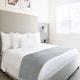 image 4 of Chevron Collection Recycled Cotton Throw in Black (90" x 100") Black | Black