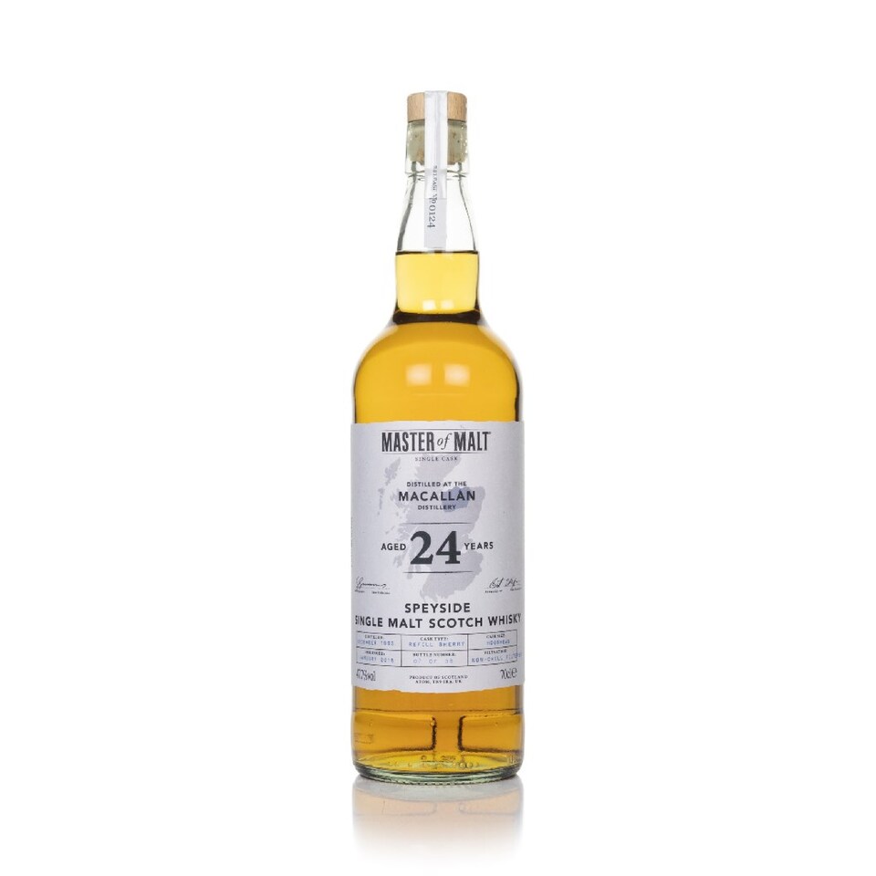 image 1 of Macallan 24 Year Old 1993 Single Cask Master of Malt | Clear