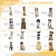 image 4 of PawHut Wooden Dog Pen Pet Playpen 7 Panels Puppy Pen for Indoors - White