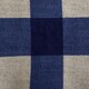 image 4 of Bedlam Cosy Theo Check Duvet Cover Set Blue
