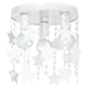 image 4 of Milagro Ceiling Lamp Star 3XE27 White