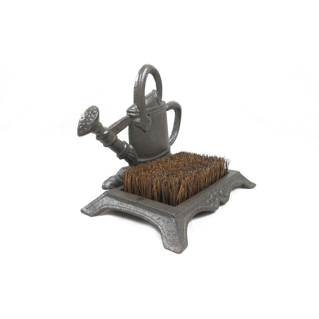 Minster 26cm Boot Brush - Cast Iron - L16 x W21 x H26 cm in Grey