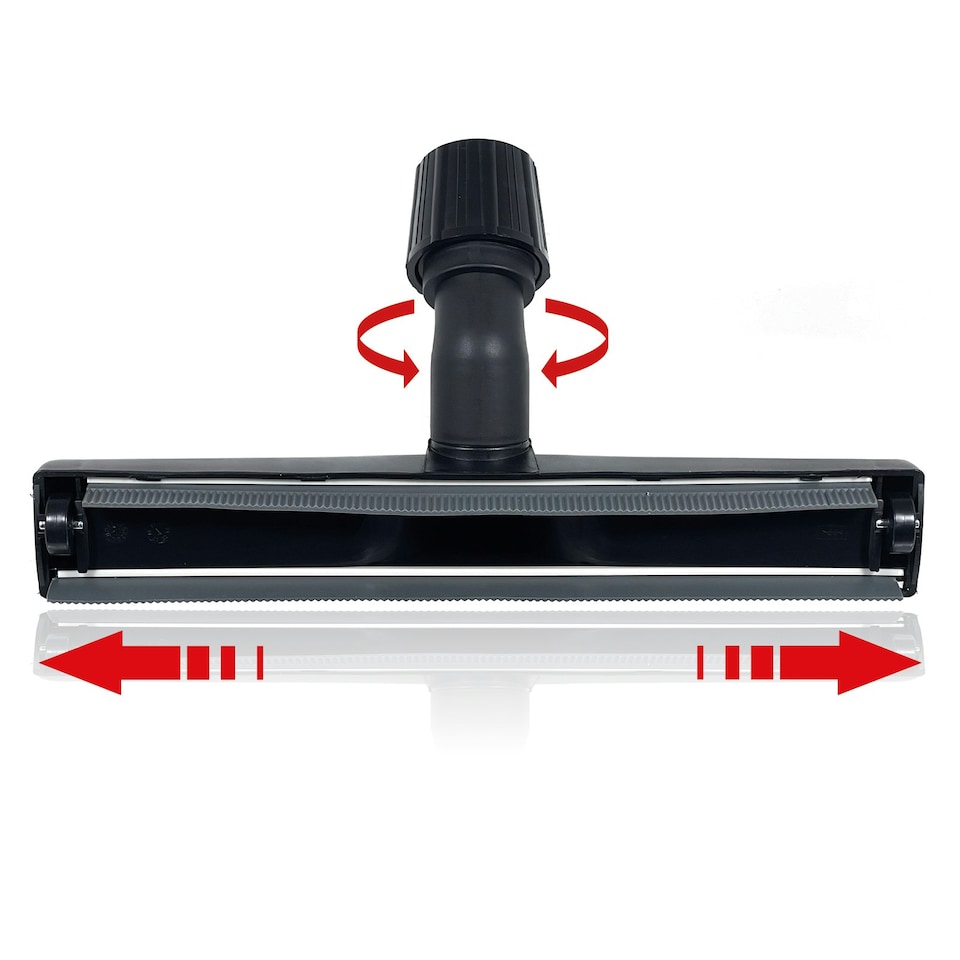 image 1 of SPARES2GO Universal Vacuum Cleaner Squeegee Floor Nozzle Wet Pick Up Tool 30mm to 38mm