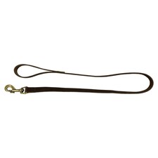 HugglePets Legacy Leather Dog Lead Brown | Chocolate