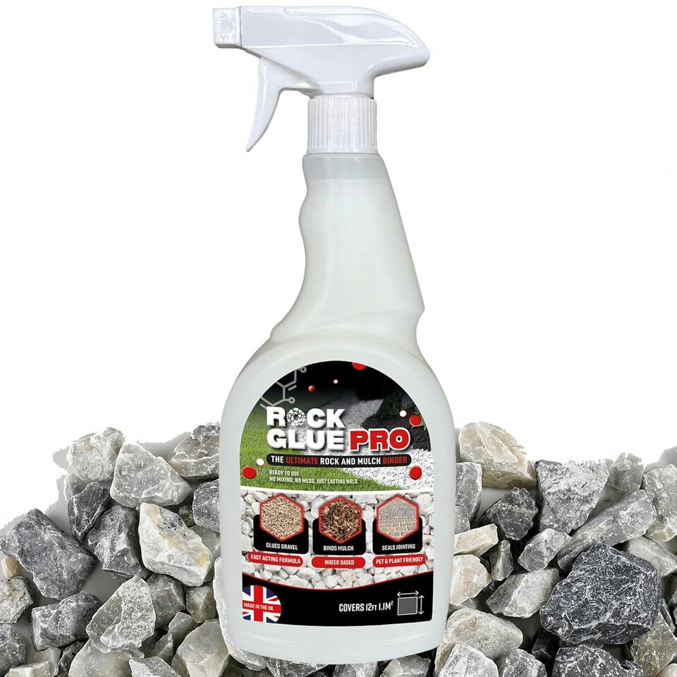 image 1 of 750ml Gravel Glue Trade Strength Solution For Garden Gravel