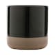 image 1 of XD Collection Glazed Ceramic 360ml Mug - Black - One Size