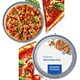 image 1 of 1 x Non-Stick Large 33cm Round Pizza Pan Tray Ideal for Pizzas & Pastries Silver