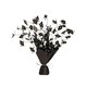 image 2 of Creative Converting Foil Metallic Graduation Party Centrepiece - Black - One Size