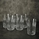 image 3 of Highball Drinking Glasses Whiskey Water Juice Tumblers 6 Set | Clear | 6x350ml Highball Tumblers | 350ml