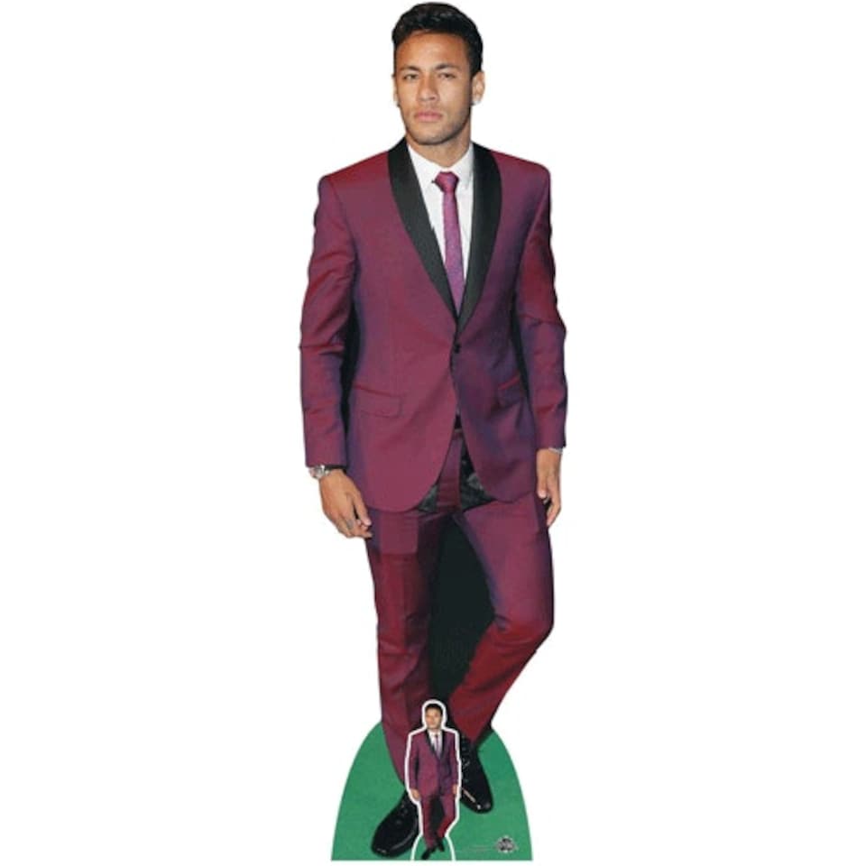 Neymar Football Star Lifesize Cardboard Cutout 175cm
