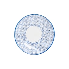 Nicola Spring Hand-Printed Sauce Dishes - 10cm - 3 Colours - Pack of 3 | Multi | Multi