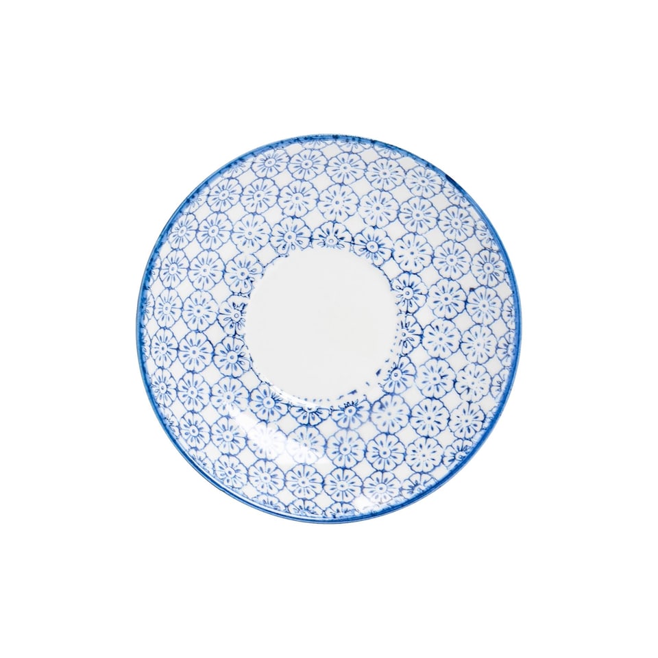 image 1 of Nicola Spring Hand-Printed Sauce Dishes - 10cm - 3 Colours - Pack of 3 | Multi | Multi