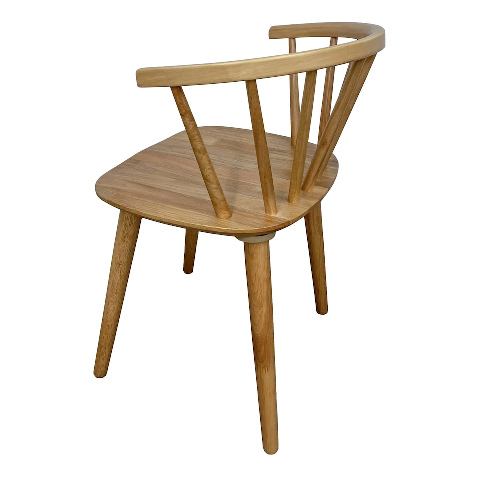 image 1 of Ida Dining Chair in Oak Set of 2