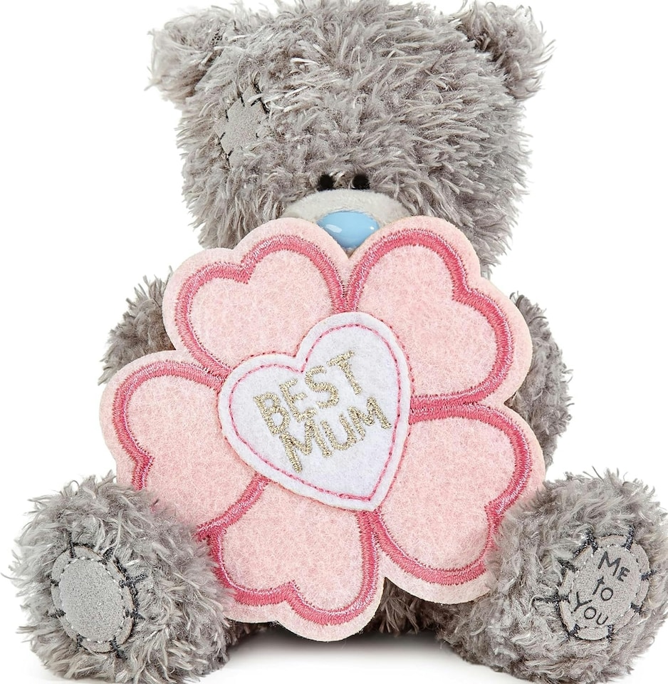 image 1 of Me to You 'Best Mum' Plush 10cm High Official Mother's Day Collection