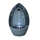 image 1 of Primrose Tabletop Gothic Arch Water Feature Cascade Fountain with Lights 36cm
