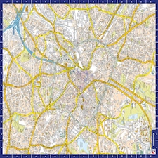 A-Z Map of Birmingham 1000 Piece Jigsaw