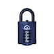 image 1 of Squire Cp Combination Padlock - Multi Colour - 4-Wheel 40mm, Boxed