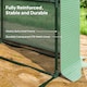 image 5 of Outsunny Walk-in Garden Greenhouse Shelves Polytunnel Steeple Grow House