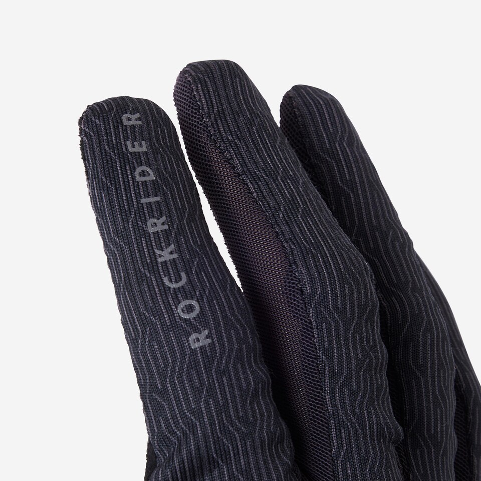 image 1 of Decathlon Mountain Bike Gloves Race Grip