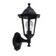 image 1 of ValueLights Mayfair Wall lantern Matte Black Lantern & Bulb | Black