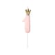 image 1 of Baby Pink First Birthday Candle 14cm