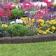 image 9 of Recycled Rubber Roman Stone Garden Border 1.2m - Grey - Pack of 20 | Grey | Grey | 20 pack