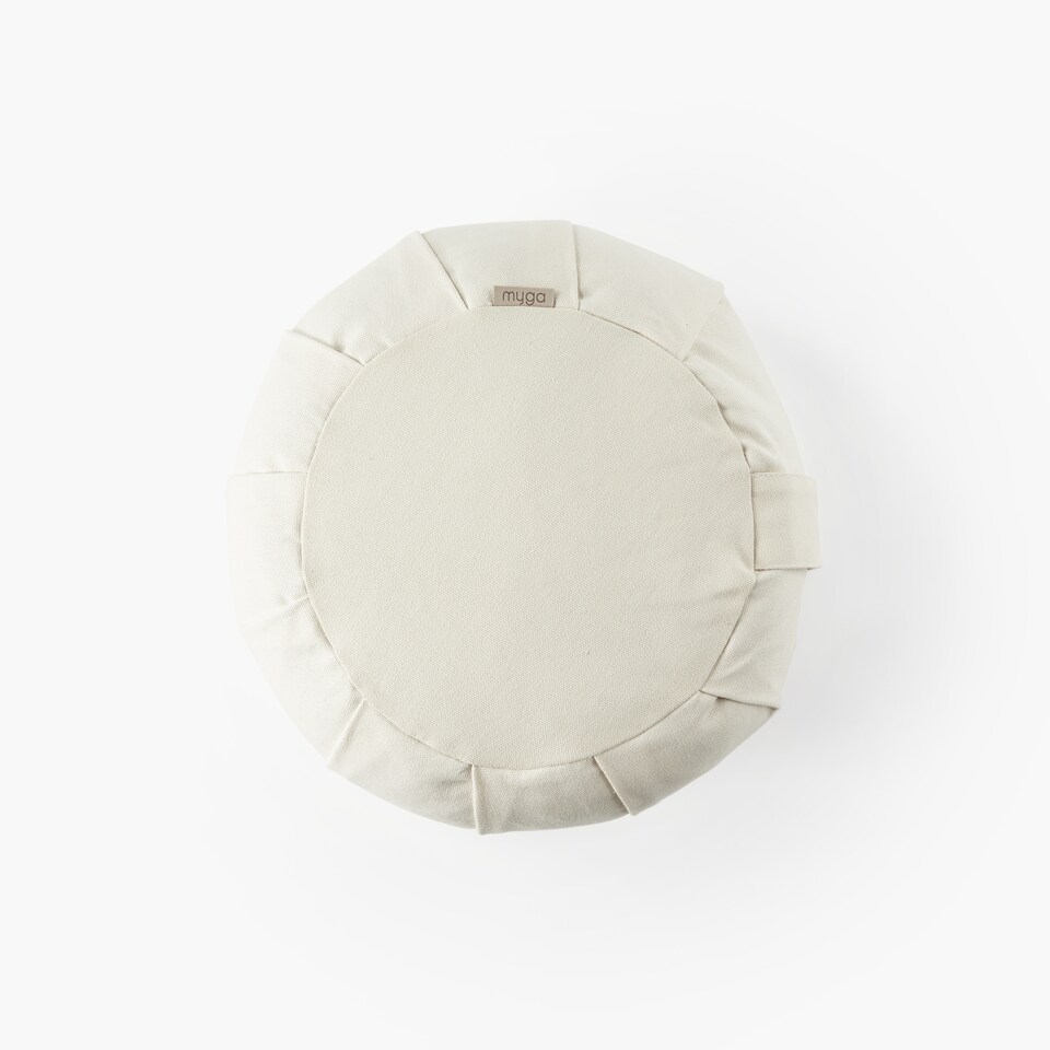 image 1 of Myga Zafu Yoga Meditation Cushion - Cream | Cream