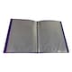 image 4 of A5 Purple Flexible Cover 20 Pocket Display Book